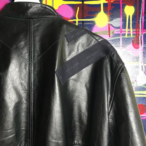 Men’s RARE JEANFRANCO FERRE leather jacket - Picture 6 of 9